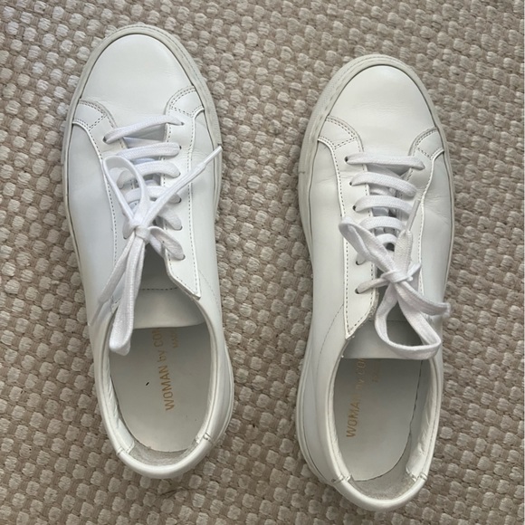 Common Projects Original Achilles White Sneakers - Picture 1 of 6